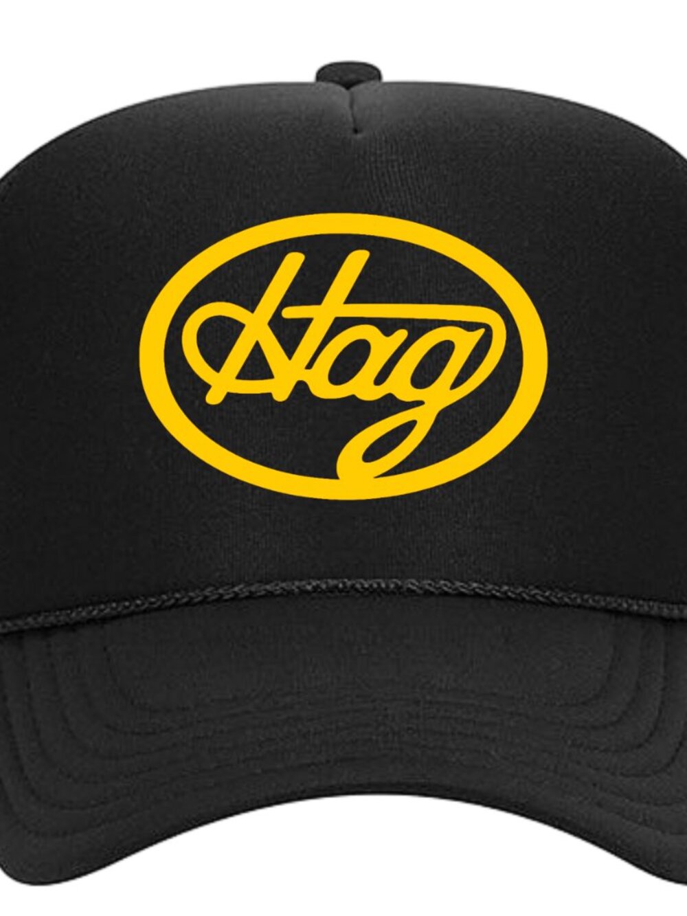 Merle Haggard Foam Trucker Hat Mesh Snapback Cap Black